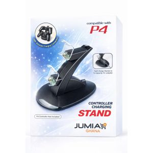 P4 Controller Charging Stand Dual Dock Fast Charger for PlayStation 4 Wireless Controllers – LED Indicator, USB Powered