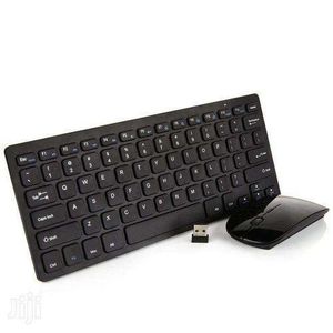 Wireless Keyboard & Mouse Combo - Black
