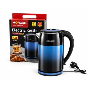 Morgan 4.0L Electric kettle Super fast heating blue 