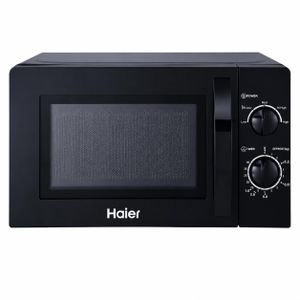 Haier HMW20MBP- 20LMICROWAVE OVEN-700W-SOLO BLACK 