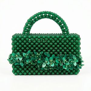 Beads BAG BROOKLYN IN LEAFY GREEN 