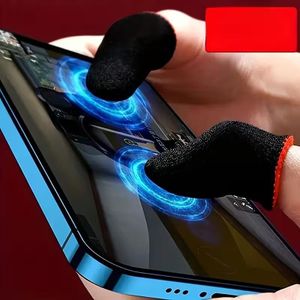 Gaming Finger Sleeves for Mobile Gaming – Touch Screen Finger Gloves - Pair