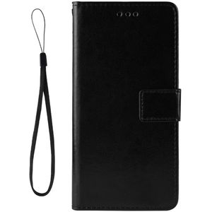 for ZTE Blade A53 Wallet Case Anti-lost Flip Case Stand Cover Black