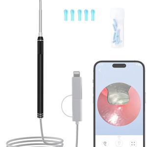 Earmax Plug and play ear wax remove with wired HD camera for iOS and android