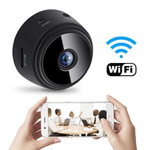 Small Mini Digital Hidden CCTV Camera Wireless Small Camera For Security Hidden WiFi/Remote Camera - Black