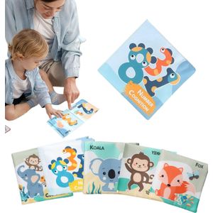 Digabi Baby Books 0-6 Months,Infant Tummy Time Toy Sensory Toys 6 to 12 Months Touch Feel Book Travel Toy Gifts for Boy Girl 0-3 Month Baby Shower Birthday Easter Basket Stuffers (5set)