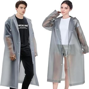 Rain Poncho for Adults, 2 Pack Reusable Raincoat, Waterproof Rain Cape