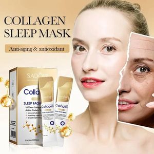 SADOER Collagen Anti-Aging Sleep Facial Mask (20 Sachets x 4ml)