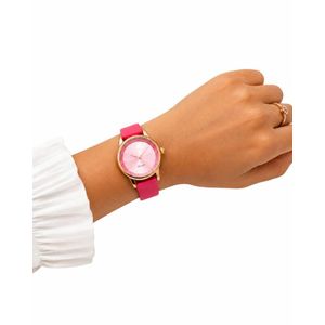 Luxury Elegant Women’s Pink Wrist Watch-pink