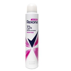 Rexona Rexona Spray 72Hrs Biorhythm - 200ml + Free Dove Bar Soap 25g