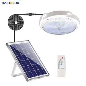 HAIROLUX Solar Powered LED Ceiling Light- White