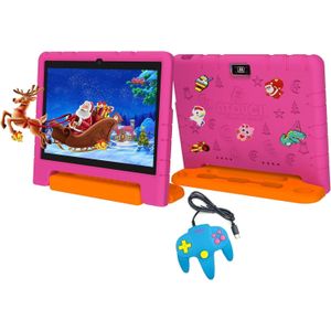 Atouch KT36 Kids Tablet - 8gb 256GB 5G Dual SIM- Pink/Orange With Free Gifts