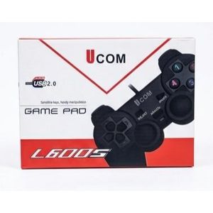 UCOM L600S USB 2.0 Single Wired Controller Gamepad for PC – Sensitive Keys & Handy Manipulation
