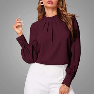 Long sleeve office top