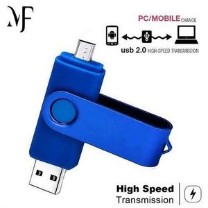 Metal OTG Key Chain Style Usb Flash Drive Type-c 64GB 512GB Memory Stick TB Large capacity Mini Pen Drive 2.0 3.0