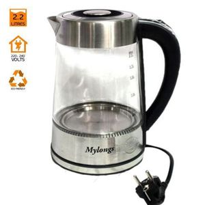 Crystal Clear Electric Kettle, 2.2L Glass Tea Kettle - AliExpress