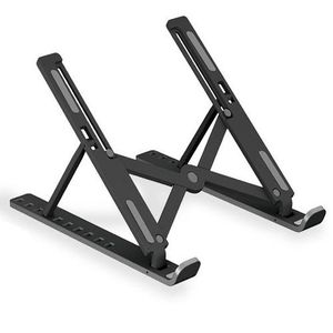 10 Steps Laptop Stand Desktop Stand - Black - Black