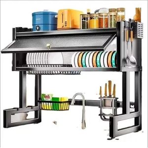 Kitchen Dish Drainer Rack