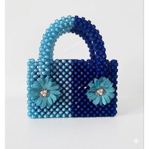 Beads FLORAL SEA/ROYAL BLUE BAG