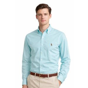 Long Sleeve Polo official shirt- light green