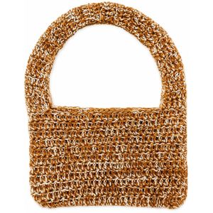 Crochet Shoulder Bag - Orange