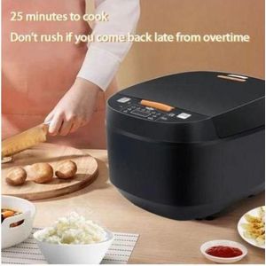 Silver Crest Star Digital Multipurpose Intelligent Rice Cooker - 5L - Black 