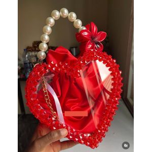 Beads BAG ISOLDE IN RED