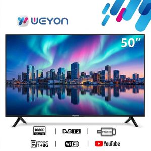 WEYON WEYON 50 Inch Android 14 LED TV UHD 1080P WiFi HDMI USB YouTube Google Play