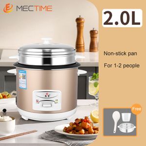 Rice Cooker Small, Mini Rice Cooker for 1-2 people, 1.2L Portable Electric  Rice Cooker with 6 Cooking Functions, Nonstick Inner Pot, Smart Control  Multifunction, White 