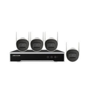Hikvision NK42W0H (D) 4 Channel WiFi NVR Kit with 2MP Bullet Cameras