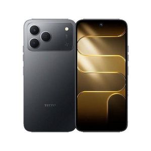 TECNO Spark 50 Slim Design Smart Andriod Phone 128 GB + 4GB +8GB 5200mAh- Black -12 months Warranty