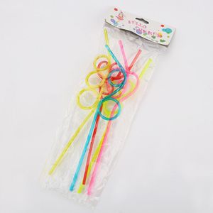 10pcs Crazy Straws For Kids Silly Straws For Kids Plastic Straws