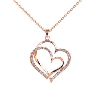 Fashion Best Friends Love Heart Couple Necklace. Jewelry