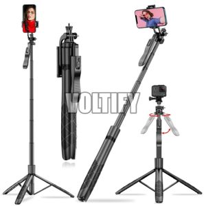 L16 Selfie Stick Tripod with Hand Stabilizer – Extendable Bluetooth Selfie Stick for Smartphones