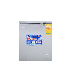 Westpool WP 182A Chest Freezer 142 Liters - Glass Cover - Grey
