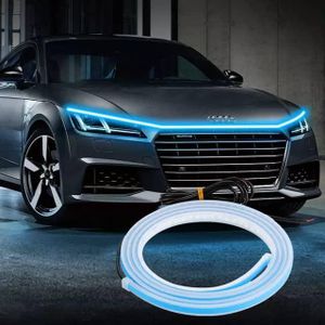  Car Hood Waterproof Bonnet LED Light Strip- Ice Blue