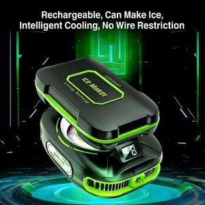 JS85 Mobile Phone Semiconductor Cooler - Magnetic Suction, Silent Wireless Functionality, and Built-in Battery
