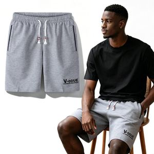 SHJO Shorts Men Breathable Casual Summer Synthetic Quick Dry Sports Running Gym Jogging Bottoms Grey
