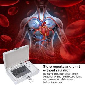 Portable Quantum Resonance Magnetic Analyzer, Health Quantum Body Analyzer, Elements Detect Cardiovascular Deficiency for Healthy Therapy