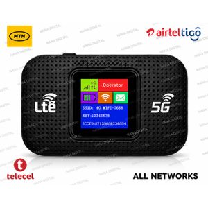 Universal 4G/5G All Networks Pocket Mifi