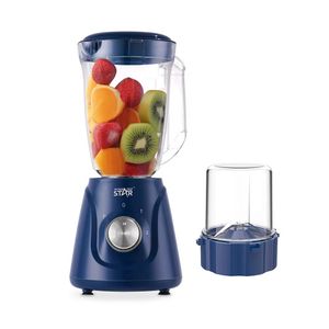 Winningstar 2 In 1 Multifunctional 1.5L Electric Blender - BlueBlack