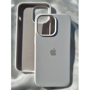 iPhone 15 Silicone Shockproof Protective Phone Case Cover- Grey