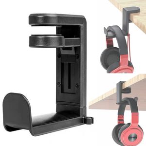 Headphone Hanger Clamp-on Under Desk USB Cable Storage Earphone Stand