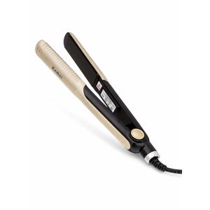 35W Aluminum Curved Plate Hair Straightener with 220°C Max Heat