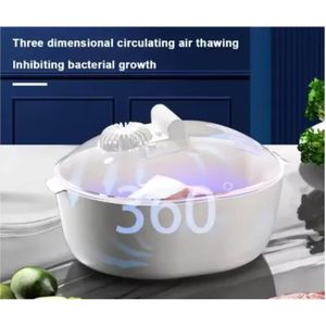 Seafood thawing device: Rapid thawing and intelligent sterilization