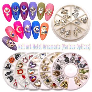 10PCS Crystal Rhinestones Nail Art Sparkly Point Back Nail Rhinestones 3D  Non HotFix Nail Art Luxurious Decoration DIY Tools