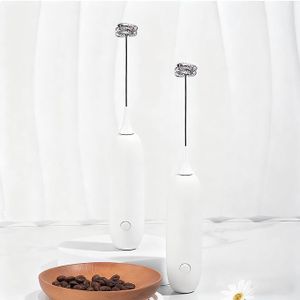 Mini handheld wireless electric mixer for household use, coffee, milk, baking, electric milk and egg beater