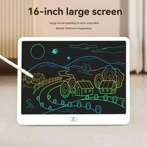 16-inch LCD Drawing Tablet for Teenagers - Durable, Erasable, and Blue Light-Free Design for Eye Protection