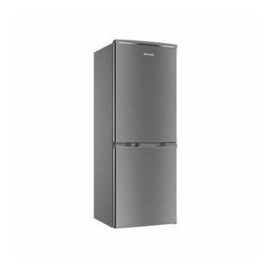 Bruhm BFD-135MD Double Door Refrigerator-118liters-Silver