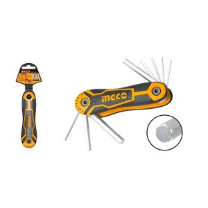Ingco HHK14081 Hex Key - Black & Yellow